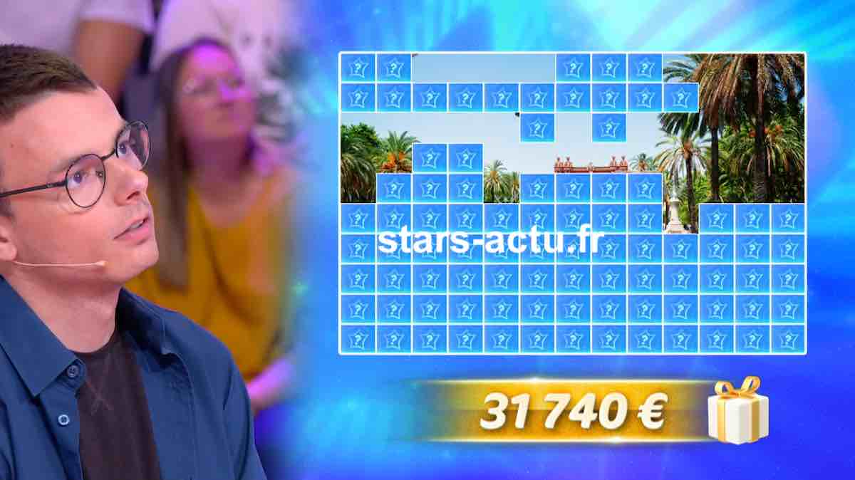 Les 12 coups de midi du 27 juin : Emilien continue mais se loupe face à l'étoile mystérieuse
