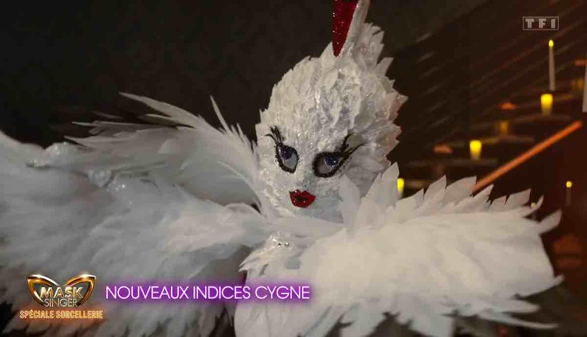 Mask Singer : qui est derrière le masque du Cygne ? Notre prono et le récap des indices