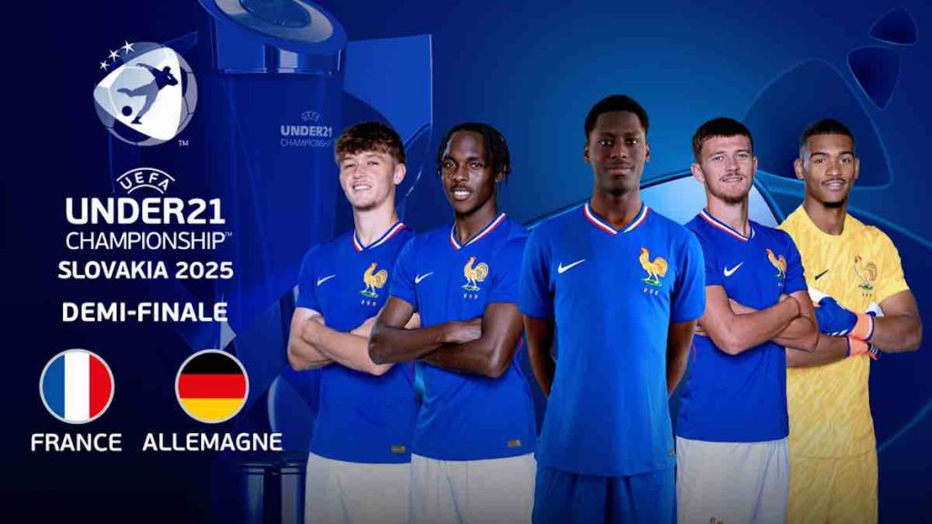 Euro 2025 U21 : Allemagne / France en direct, live et streaming (+ score en temps réel et résultat final)