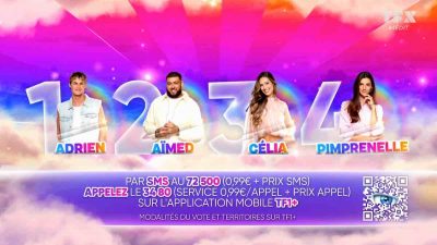 Secret Story : Adrien, Aïmed, Célia et Pimprenelle nominés, qui doit rester ? (SONDAGE)