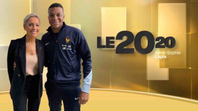 Le 2020 d'Anne-Sophie Lapix : lancement avec Kylian Mbappé ce soir sur M6 (7 septembre 2025)
