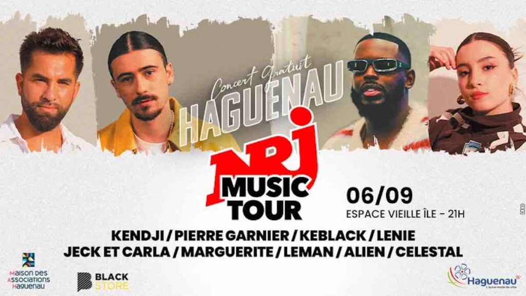 NRJ Music Tour : Pierre Garnier annule sa venue à Haguenau ce soir