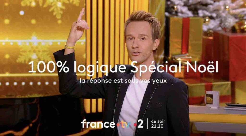 100% logique du 20 décembre : les invités de la spéciale Noël ce soir sur France 2
