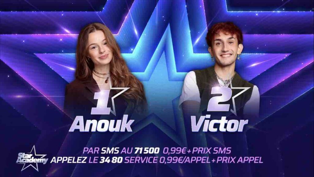 Star Academy estimations : Anouk en tête, Victor en retard (SONDAGE)