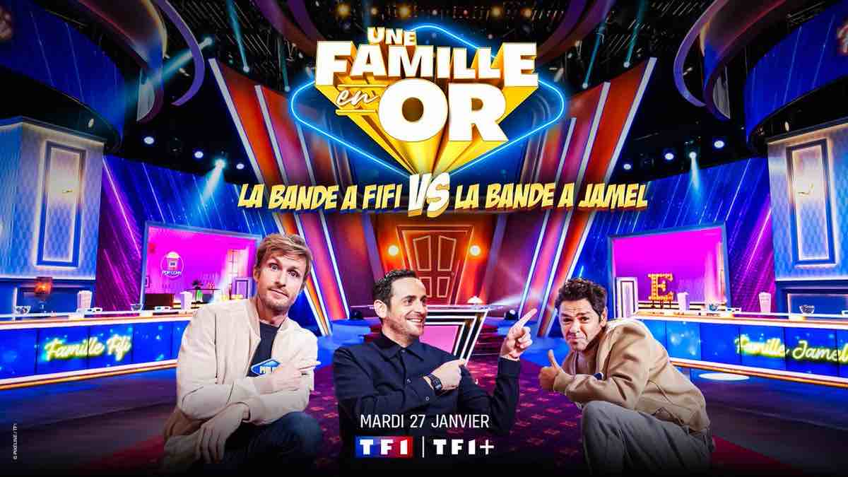« Une famille en or » du 27 janvier 2026 : qui sont les invités de Camille Combal ce soir sur TF1 ?