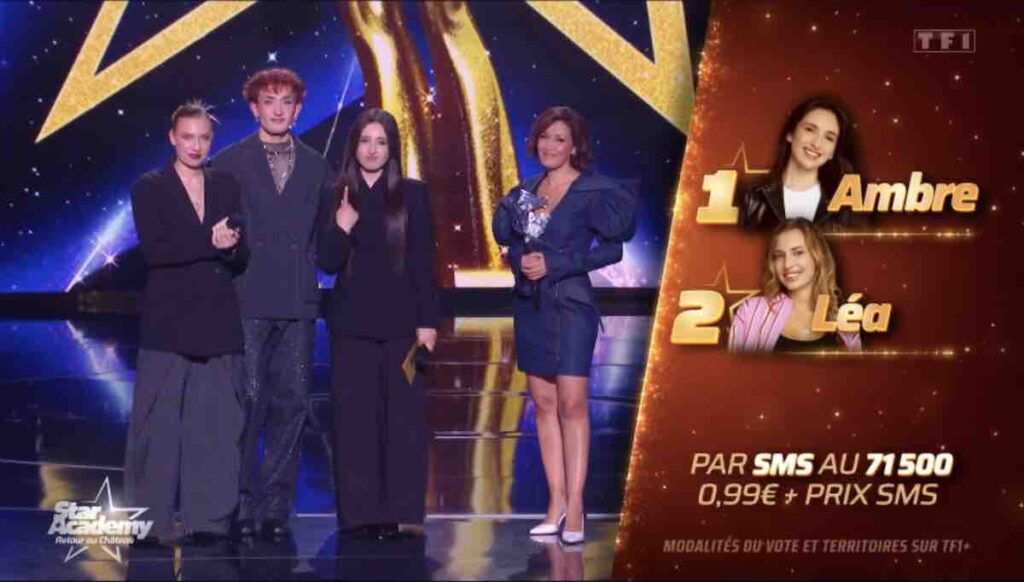 Star Academy estimations finale : Ambre toujours très loin devant Léa (SONDAGE)