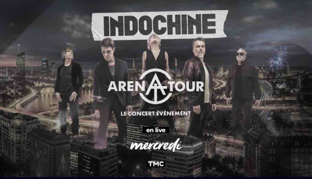 « Indochine : Arena Tour, le concert évènement », c'est ce soir en direct sur TMC (4 mars 2026)