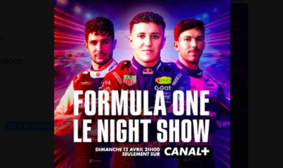 "Formula One : Le Night Show" : la soirée exceptionnelle à suivre ce soir sur Canal+ (12 avril)