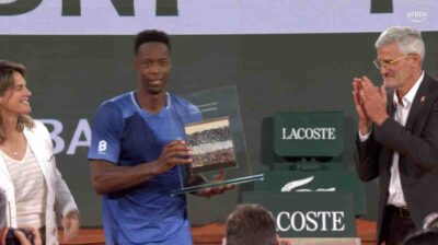 Gaël Monfils fait ses adieux à Roland-Garros dans une immense émotion (VIDÉOS)