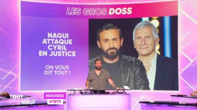 Cyril Hanouna répond à Nagui, qui a porté plainte contre lui !