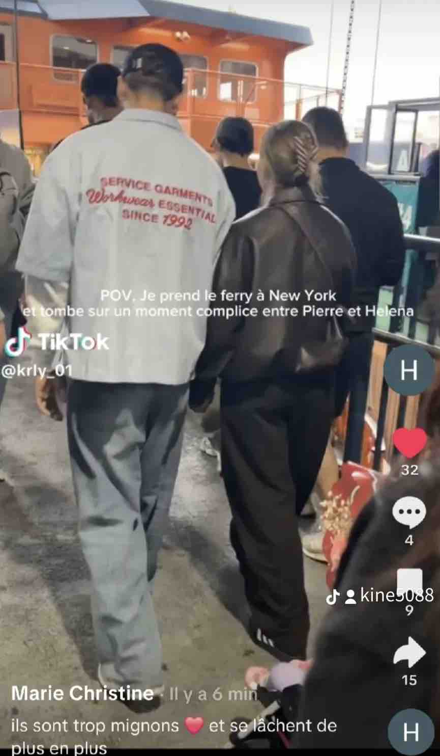 Pierre Garnier et Héléna aperçus main dans la main à New York (PHOTO)