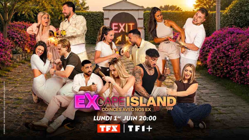 "Excape Island : coincés avec nos ex" : la nouvelle télé-réalité événement débarque ce soir sur TFX (1er juin 2026)