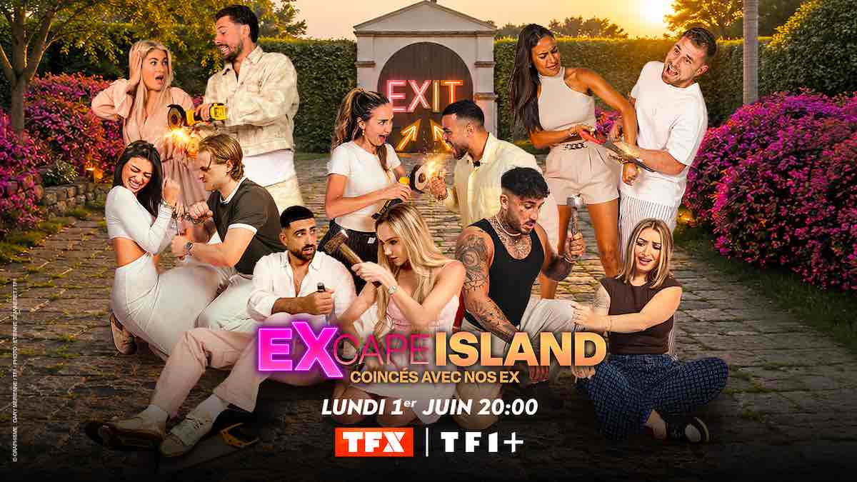 "Excape Island : coincés avec nos ex" : la nouvelle télé-réalité événement débarque ce soir sur TFX (1er juin 2026)