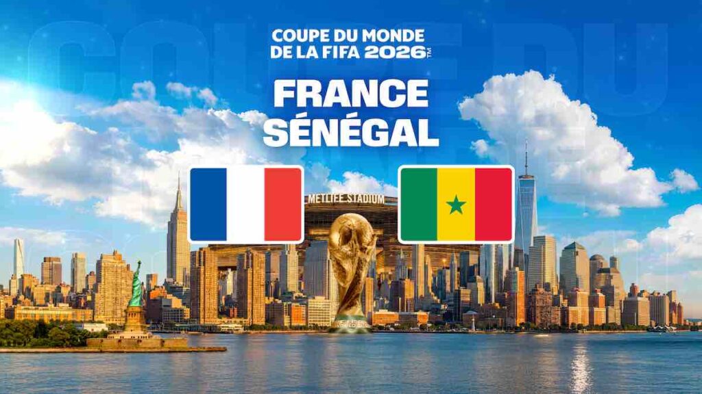 Coupe du Monde 2026 : suivre France / Sénégal en direct (+ score en temps réel et résultat final)