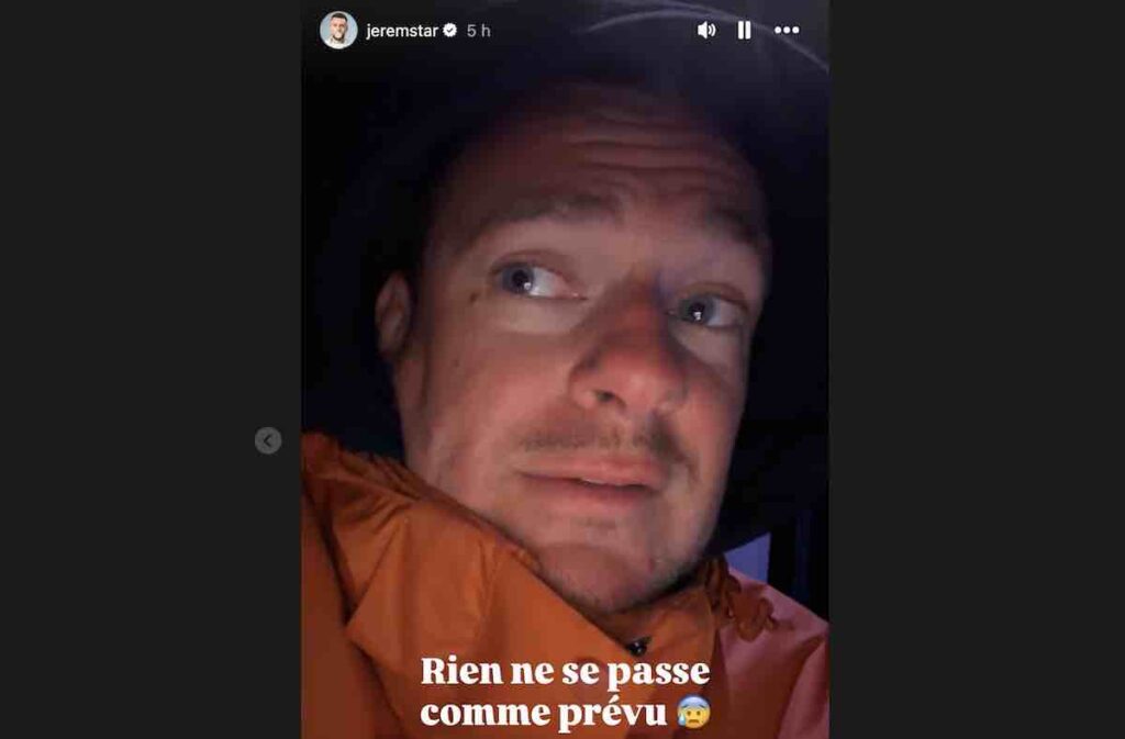 Traversée de la Manche : Jeremstar et Marc Places en difficulté, il coupe son live !