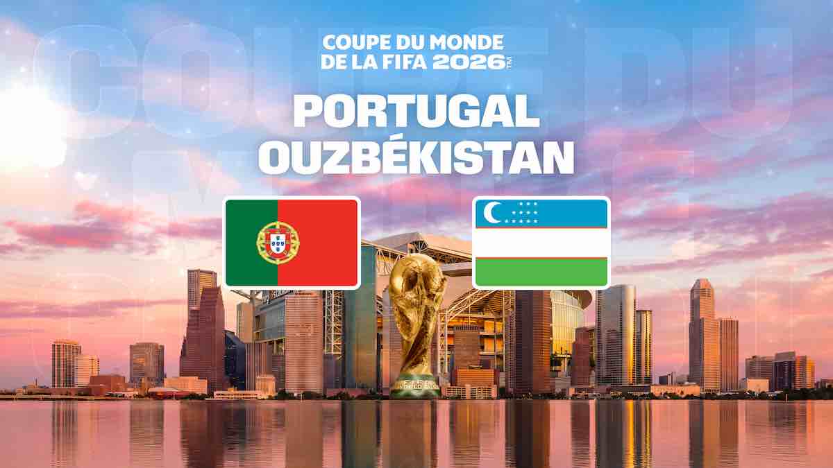 Coupe du Monde 2026 : suivre Portugal / Ouzbékistan en direct (+ score en temps réel et résultat final)