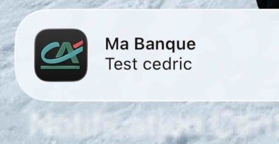 Crédit Agricole : une mystérieuse notification « Test Cédric » reçue par les clients, l'application en panne ce mardi