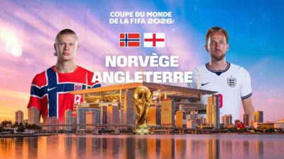 Coupe du Monde 2026 : suivre Norvège / Angleterre en direct, live et streaming (+ score en temps réel et résultat final)