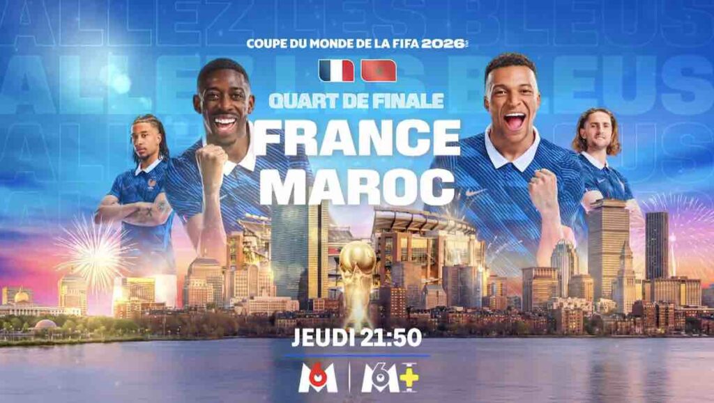 Audiences 9 juillet 2026 : énorme carton pour France / Maroc, « Zodiaque » sauve les meubles