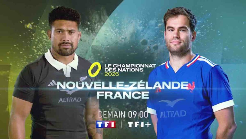 Rugby : suivre Nouvelle-Zélande / France en direct, live et streaming (+ score en temps réel et résultat final)