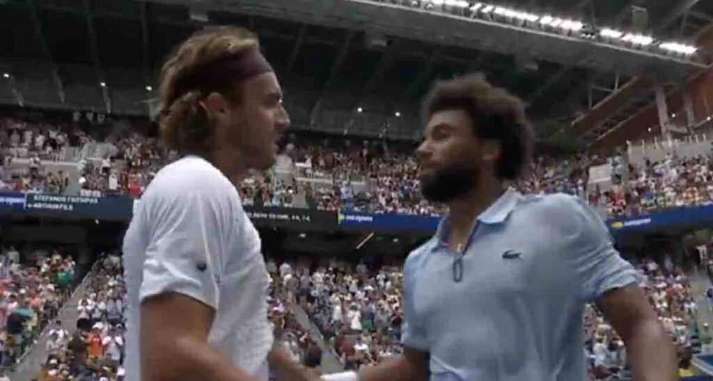 US Open : énorme désillusion pour Arthur Fils, éliminé dès le premier tour par Tsitsipas