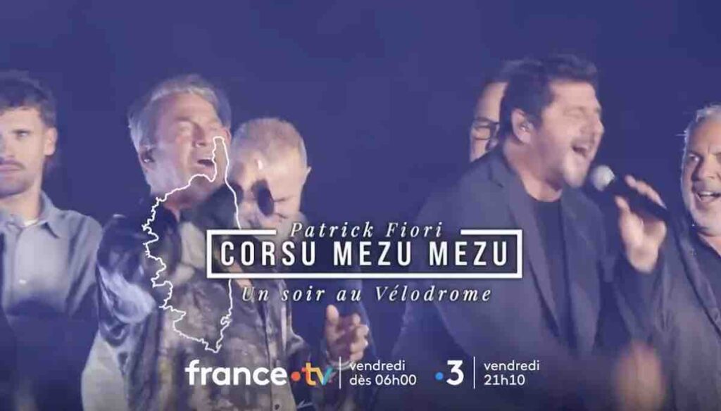 "Corsu Mezu Mezu", le concert de Patrick Fiori : les artistes invités ce soir sur France 3 (28 août 2026)