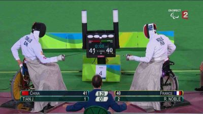 Mort de Romain Noble, champion paralympique d’escrime, à seulement 46 ans